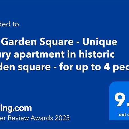 The Garden Square - Unique Luxury Apartment In Historic Garden Square - Ideal For 2 People York Exterior photo